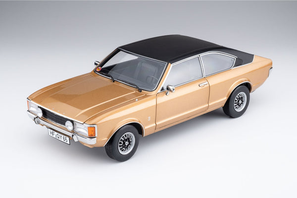 Ford Granada Coupé 1972 Gris Métallisé - Cult Models 1/18 - Résine - Neuf