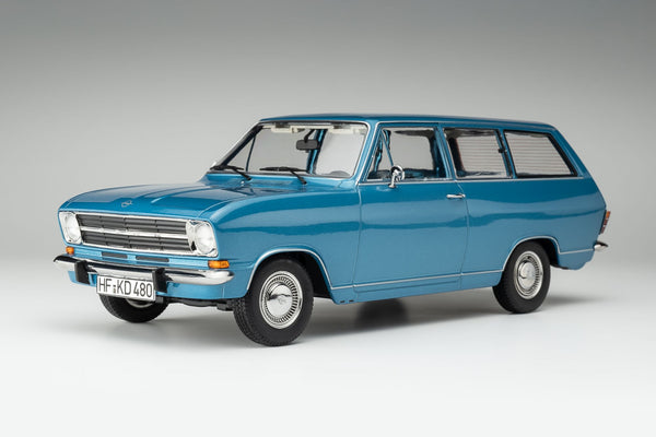 Opel Kadett B Caravan (1972) - monza blue met. 1:18